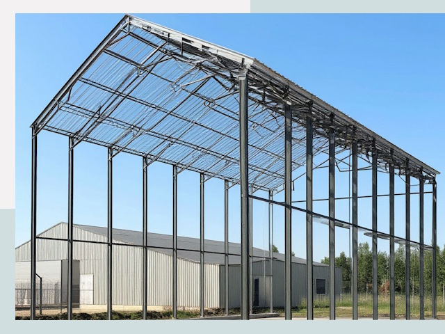 Прямо стенные ангары от СтальСтрой-Рмн по цене 608 руб.