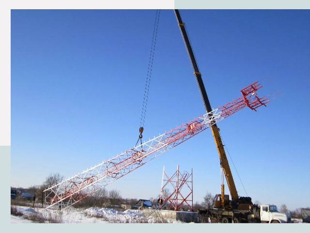 Строительство башен связи в Раменском от 608 руб.