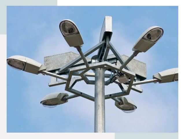 Монтаж осветительных мачт в Раменском