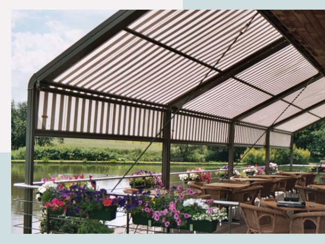 Элегантные навесы для кафе от 608 руб в Раменское