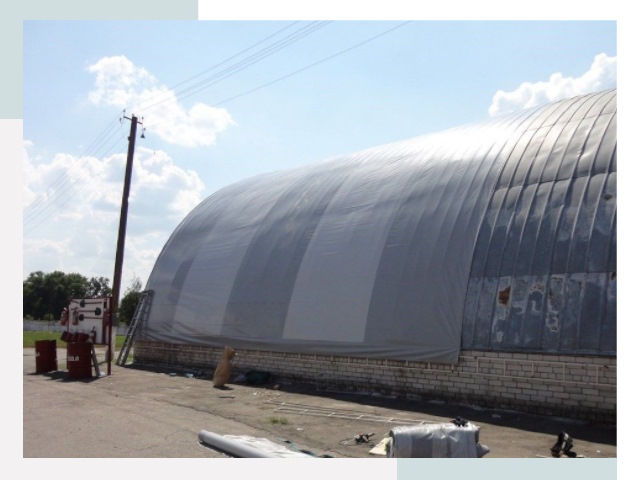 Ремонт ангаров в Раменском