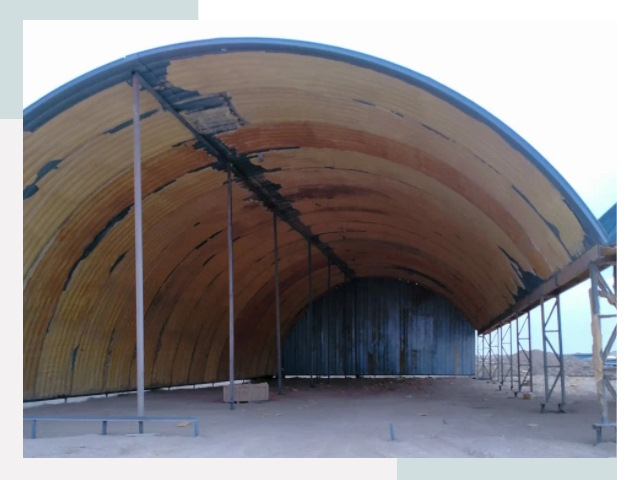 Реконструкция ангаров в Раменском