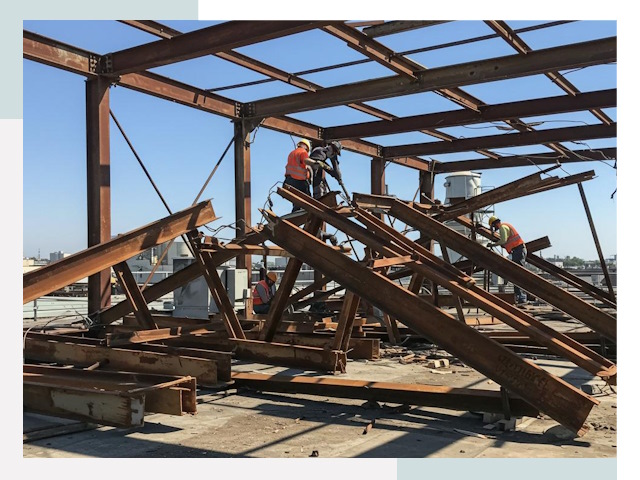 Демонтаж металлоконструкций в Раменском от 608 руб.