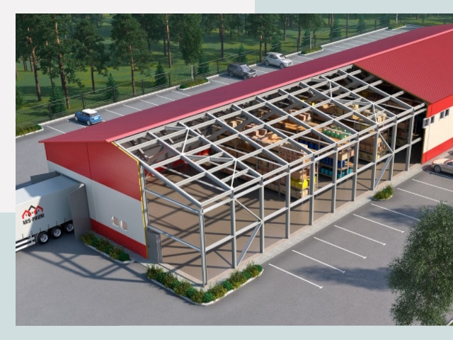 Проектирование ангаров в Раменском от 608 руб.