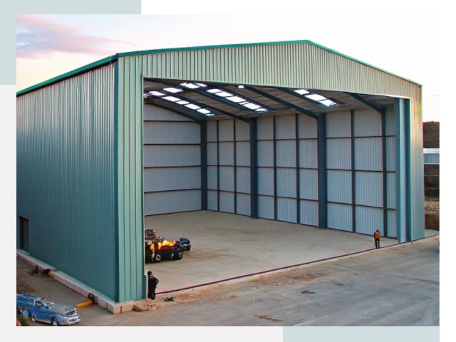 Строительство ангаров в Раменском