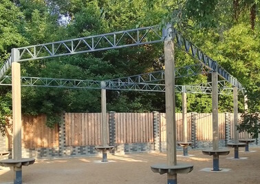 Терраса из металлоконструкций под ключ, проектирование, изготовление и монтаж от СтальСтрой-Рмн